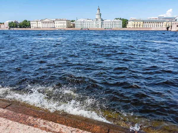 Petersburg Russland Juli 2021 Blick Auf Die Newa Und Den — Stockfoto