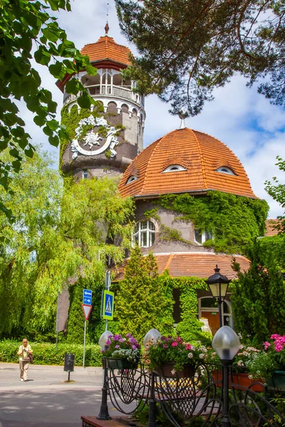 Светлогорск Россия Июня 2021 Old Water Tower One Symbols City — стоковое фото