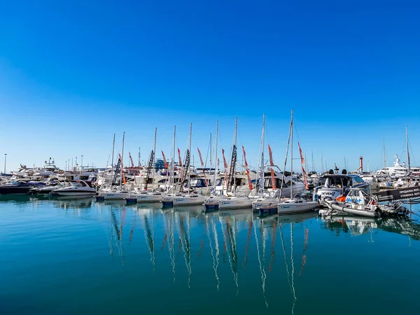 Sotchi Russie Octobre 2021 Yachts Dans Port Sotchi Marina — Photo