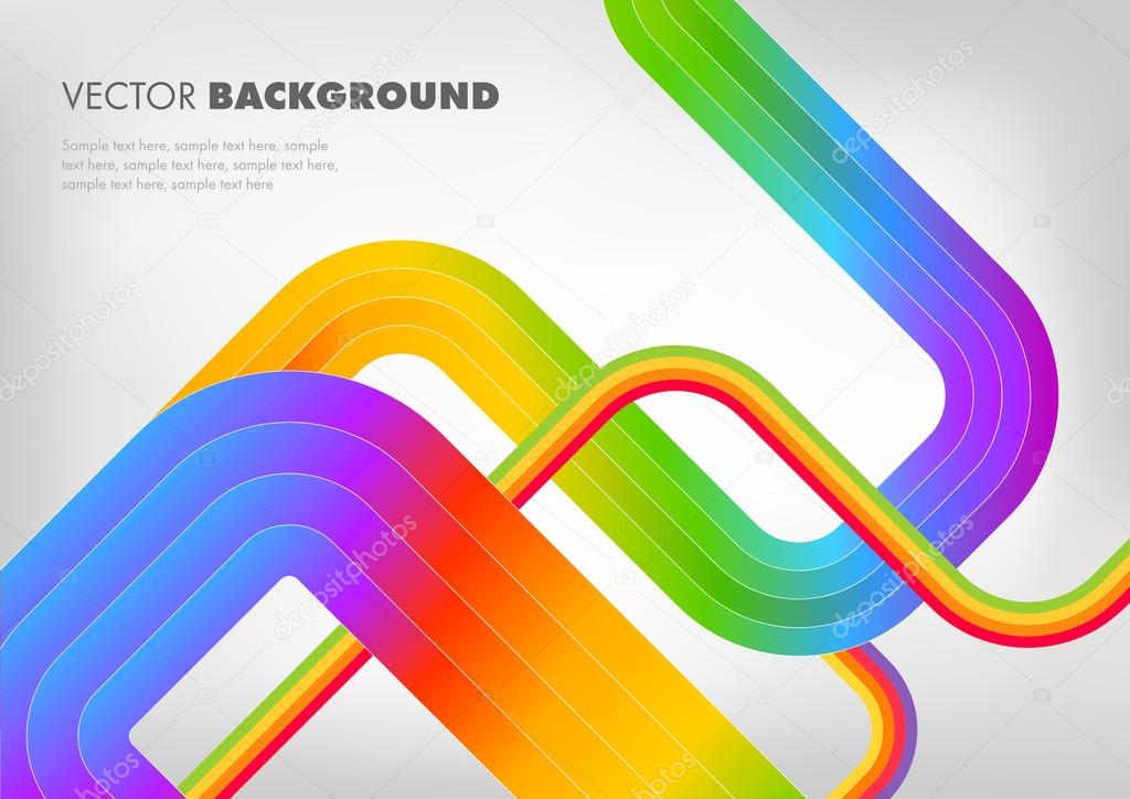 Rainbow Abstract Background