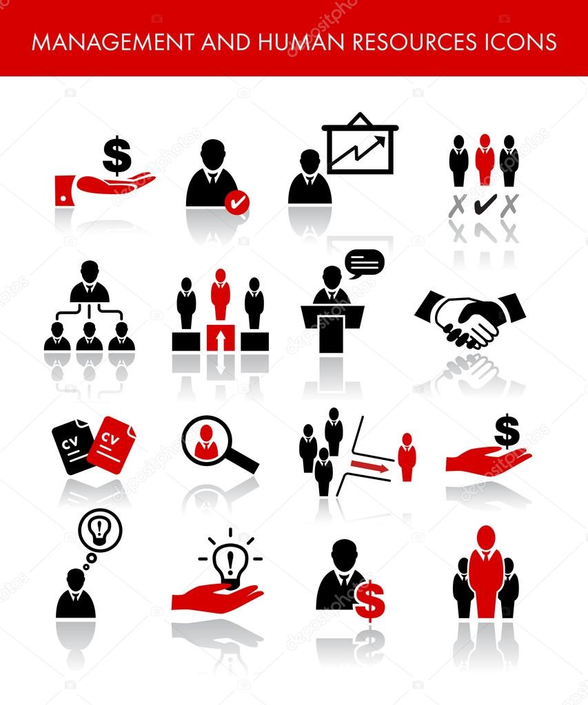 human resources icons