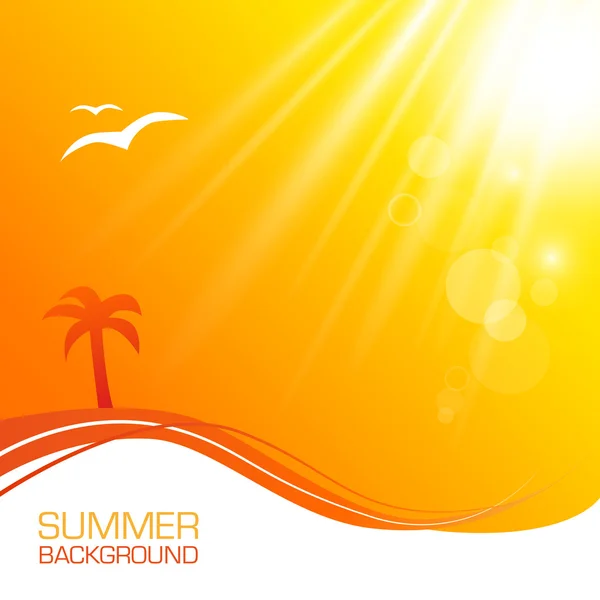 Summer Background — Stock Vector