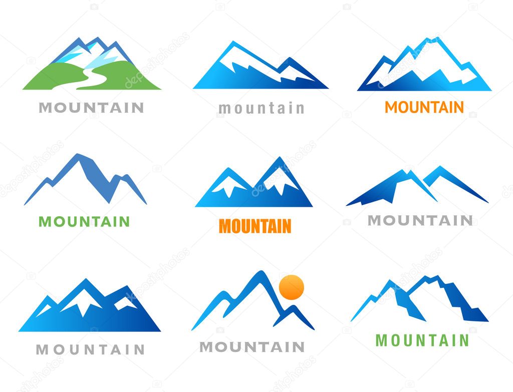 Mountains Icons