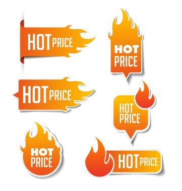 Hot Fiyat satış etiketleri