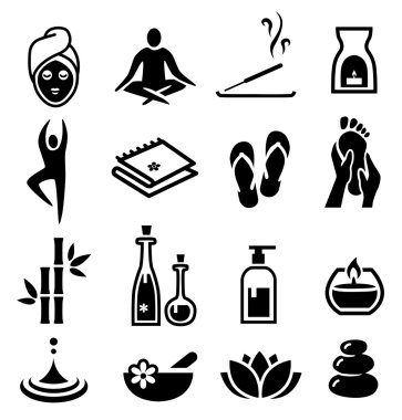 Wellness and Relax Icons