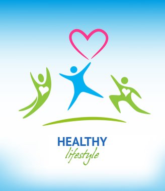 sağlıklı yaşam arka plan