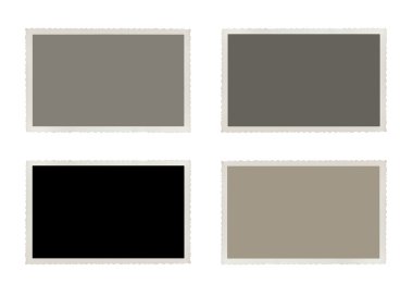 küme eski, boş resim beyaz zemin üzerine izole.