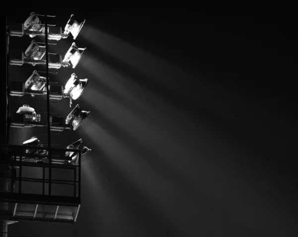 Stadium spot-light tornet — Stockfoto