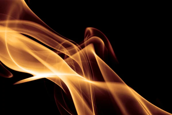 Golden smoke — Stock Photo, Image