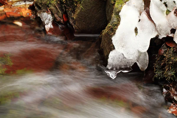 Wasserfall-Detail — Stockfoto