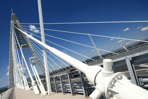 El detalle del puente Megyeri — Foto de Stock