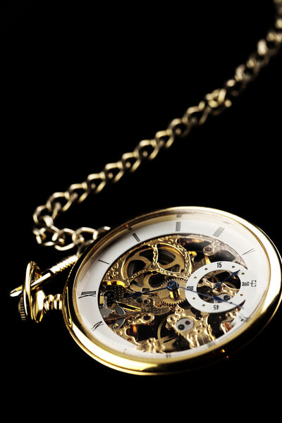 Старая часовая машина
