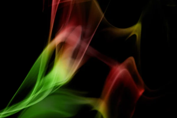 Multicolored smoke — Stock Photo, Image
