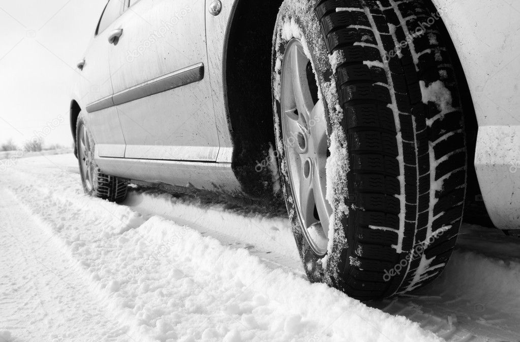 Winter tyre — Stock Photo © Adrx 22156241