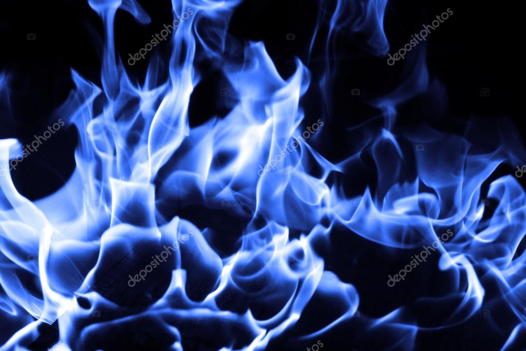 Blue fire Stock Photo by ©Adrx 26382721