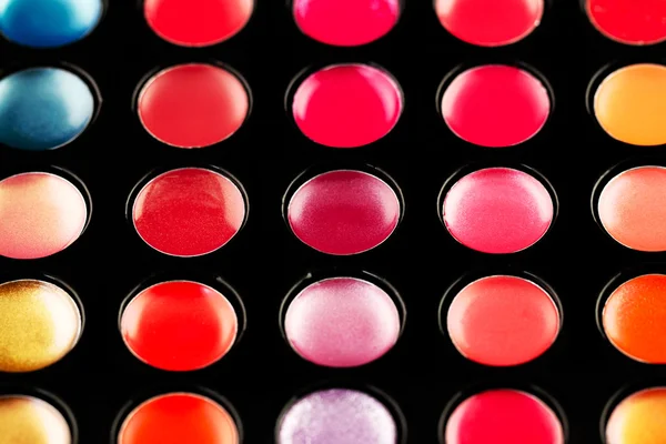 Lipgloss-Palette — Stockfoto