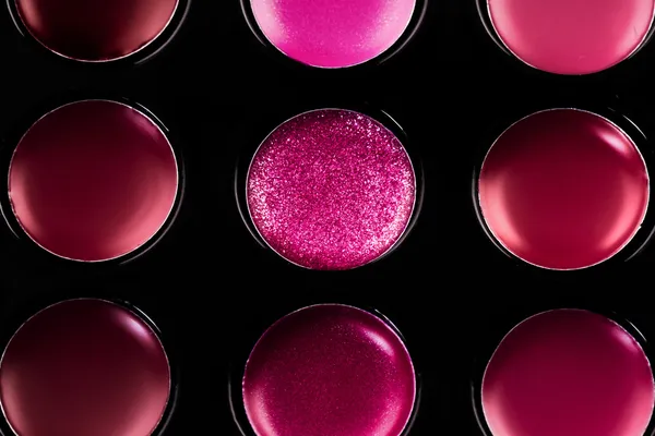 Lipgloss-Palette — Stockfoto