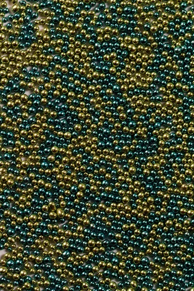 Stapel gele en blauwe ballen — Stockfoto