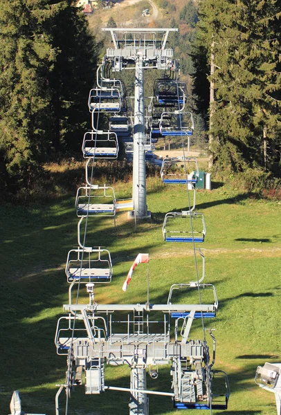 Ski lifts — Stock Photo, Image