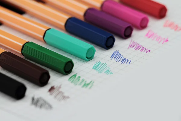 Color pens — Stock Photo, Image