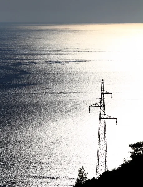 Pilón de electricidad — Foto de Stock