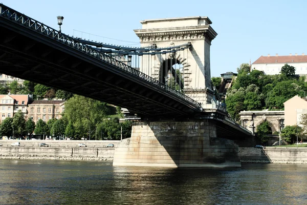 Szechenyi kettenbrücke — Stockfoto