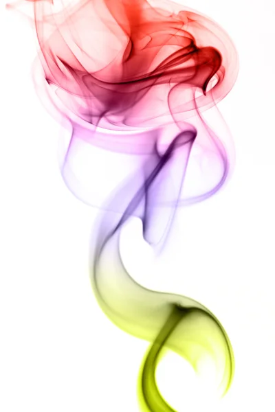 Multicolored smoke — Stock Photo, Image