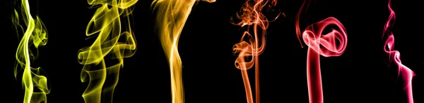 Colección de humo multicolor —  Fotos de Stock