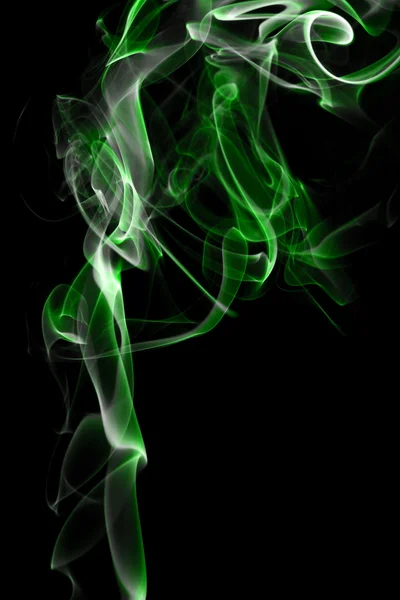 Green smoke Royalty Free Stock Images