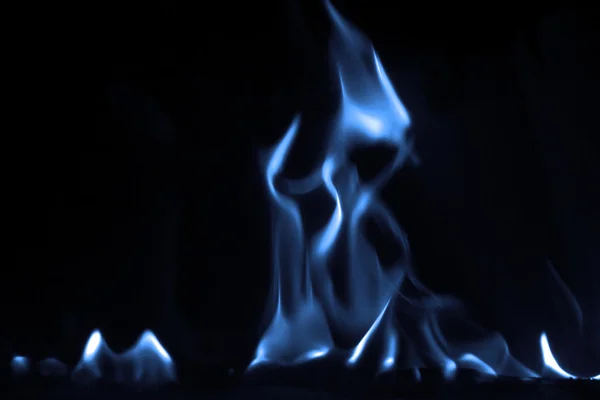 Blue flame — Stock Photo, Image