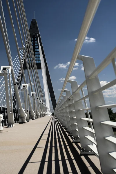 Detail of bridge (Hungary) — Stock Photo, Image