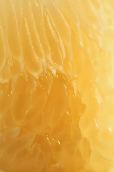 Texture of pamelo pulp — Stock Photo, Image