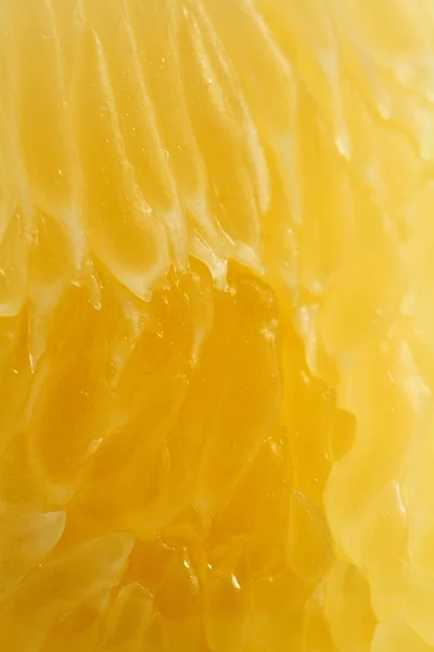 Texture of pamelo pulp — Stock Photo, Image