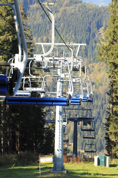 Ski lifts — Stock Photo, Image