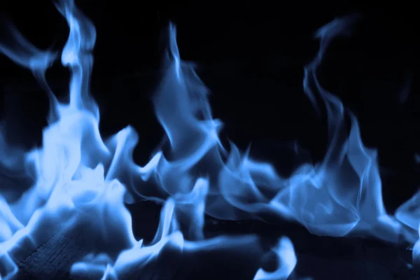 Blue flame — Stock Photo, Image