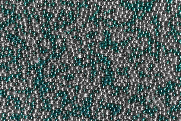 Pile gray and green balls — Stock Photo, Image