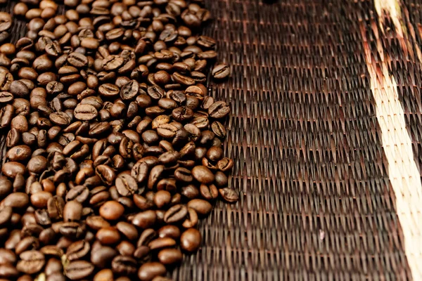 Kahverengi kahve — Stok fotoğraf