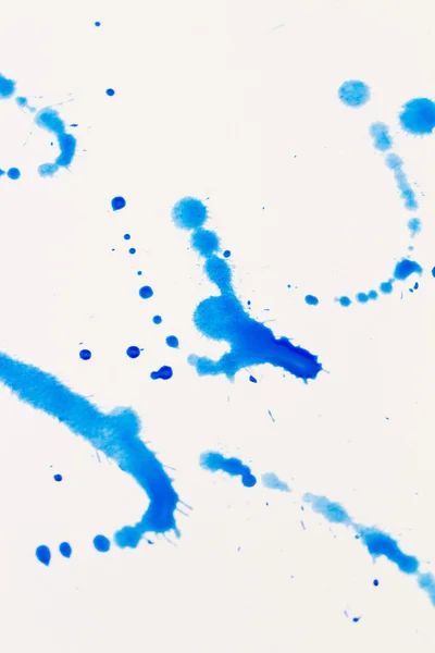 Splatter blu — Foto Stock