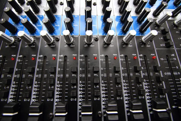 Recording Mixer — Stock Photo, Image