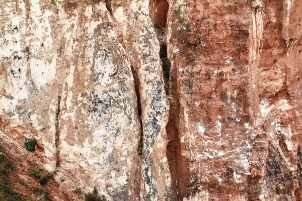 Limestone rock face — Stock Photo, Image