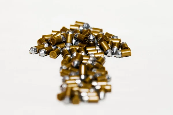 Gun bullets Stock Image