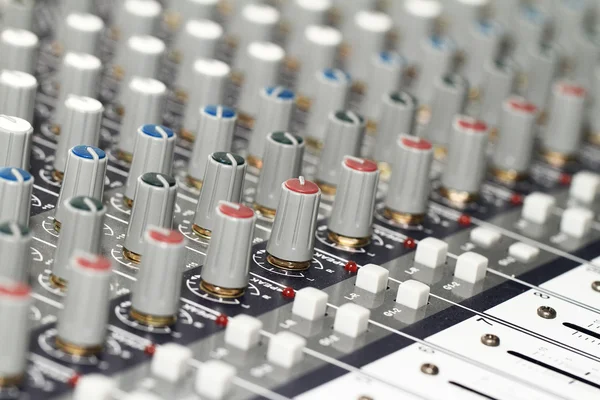 Nahrávka mixer — Stock fotografie