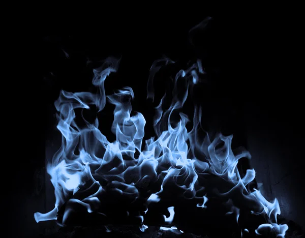青い炎 — ストック写真