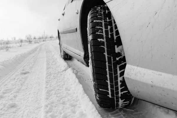 Pneumatico invernale — Foto Stock