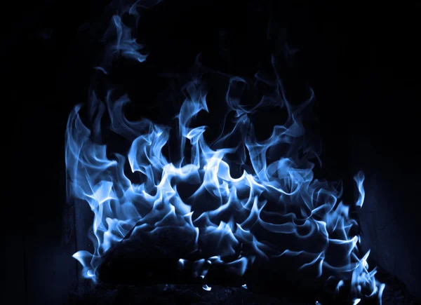 Blue flame — Stock Photo, Image