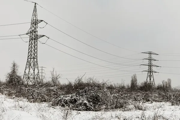 Pilone elettrico — Foto Stock