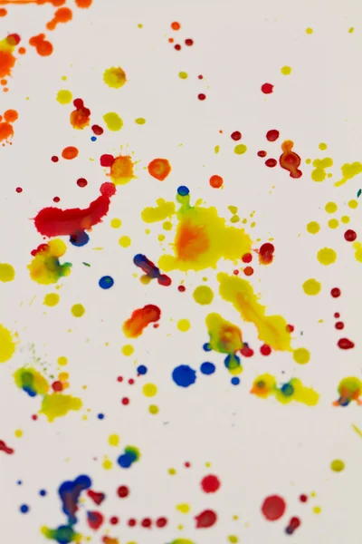 Paint splashing — Stock Photo, Image