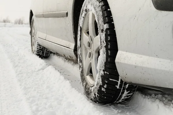 Neumático de invierno — Foto de Stock