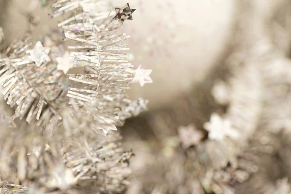 Tinsel. Décoration de Noël . — Photo