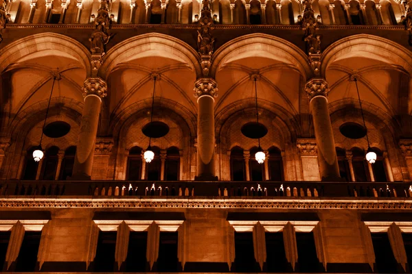 Budova parlamentu Budapešť — Stock fotografie
